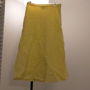 Yellow Talbot's linen and cotton dress